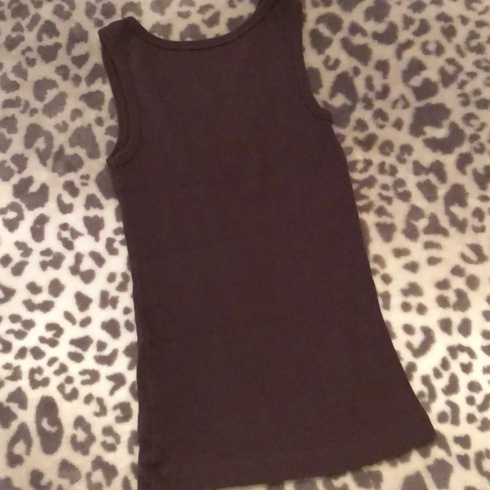 Children’s Place Brown Crochet Ribbed Fitted Tank Top Size Small 5/6